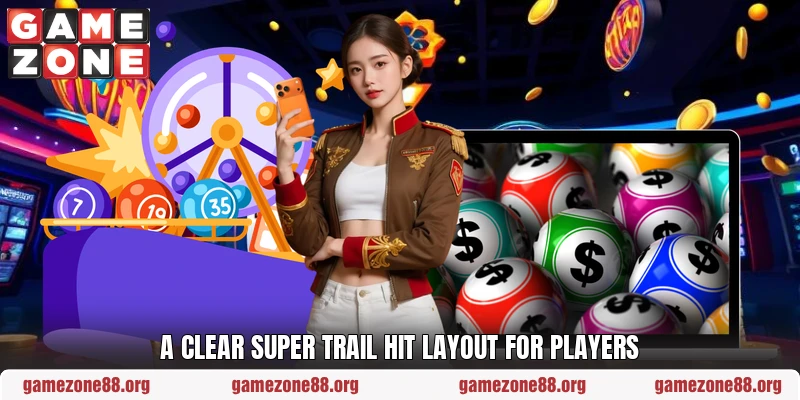 A clear Super Trail Hit layout for players
