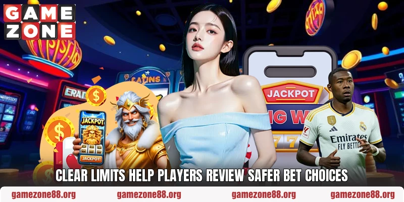 Clear limits help players review safer bet choices Clear limits help players review safer bet choices