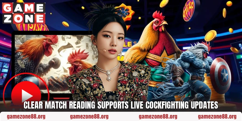 Clear match reading supports Live cockfighting updates