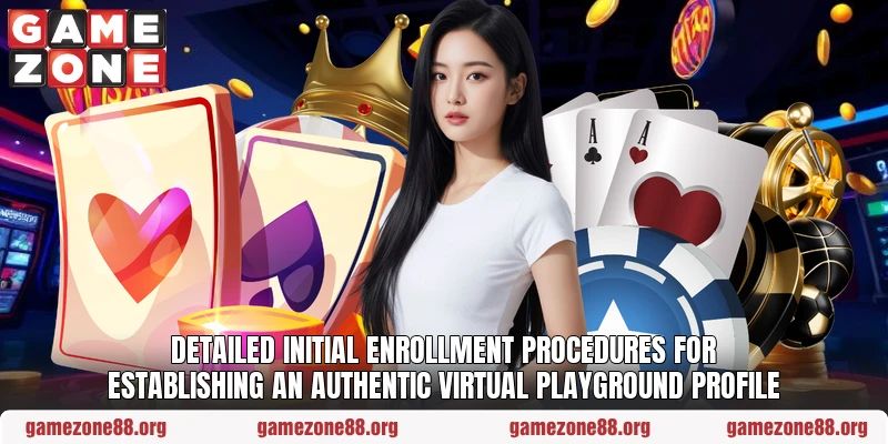 Detailed initial enrollment procedures for establishing an authentic virtual playground profile Detailed initial enrollment procedures for establishing an authentic virtual playground profile