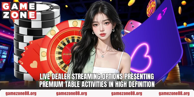 Live dealer streaming options presenting premium table activities in high definition Live dealer streaming options presenting premium table activities in high definition