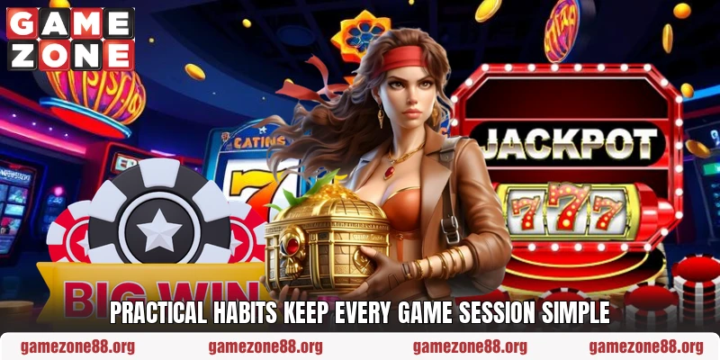 Practical habits keep every game session simple