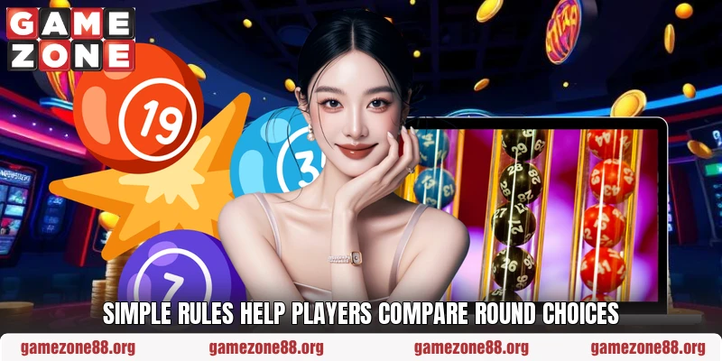Simple rules help players compare round choices Simple rules help players compare round choices