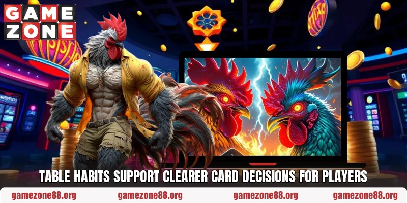 Table habits support clearer card decisions for players